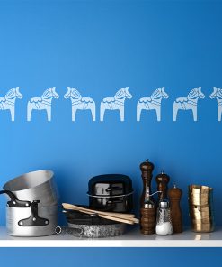 Dala horse border