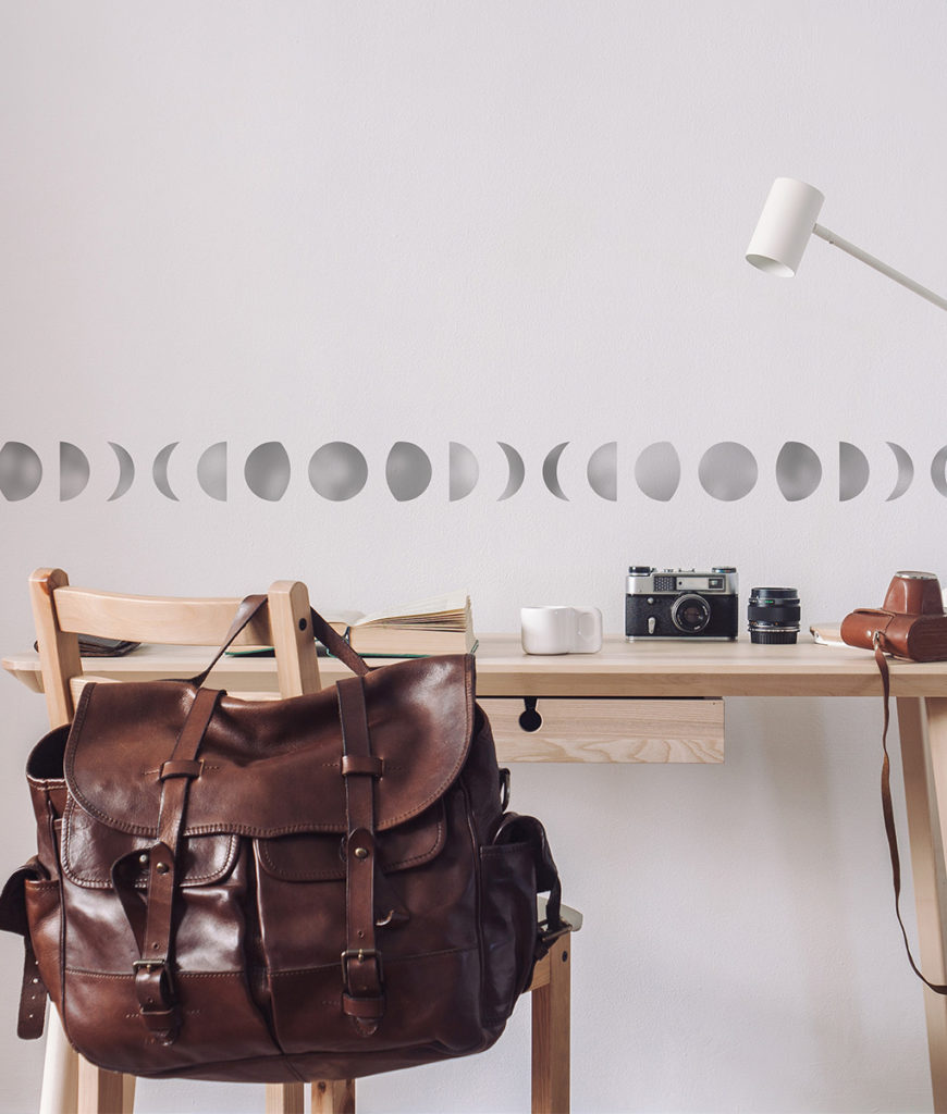 Moon Border - Stencils - szablony malarskie i dekoracyjne