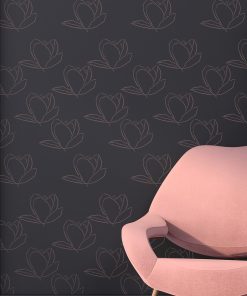 Szablon malarski kwiat, magnolia na ścianę
